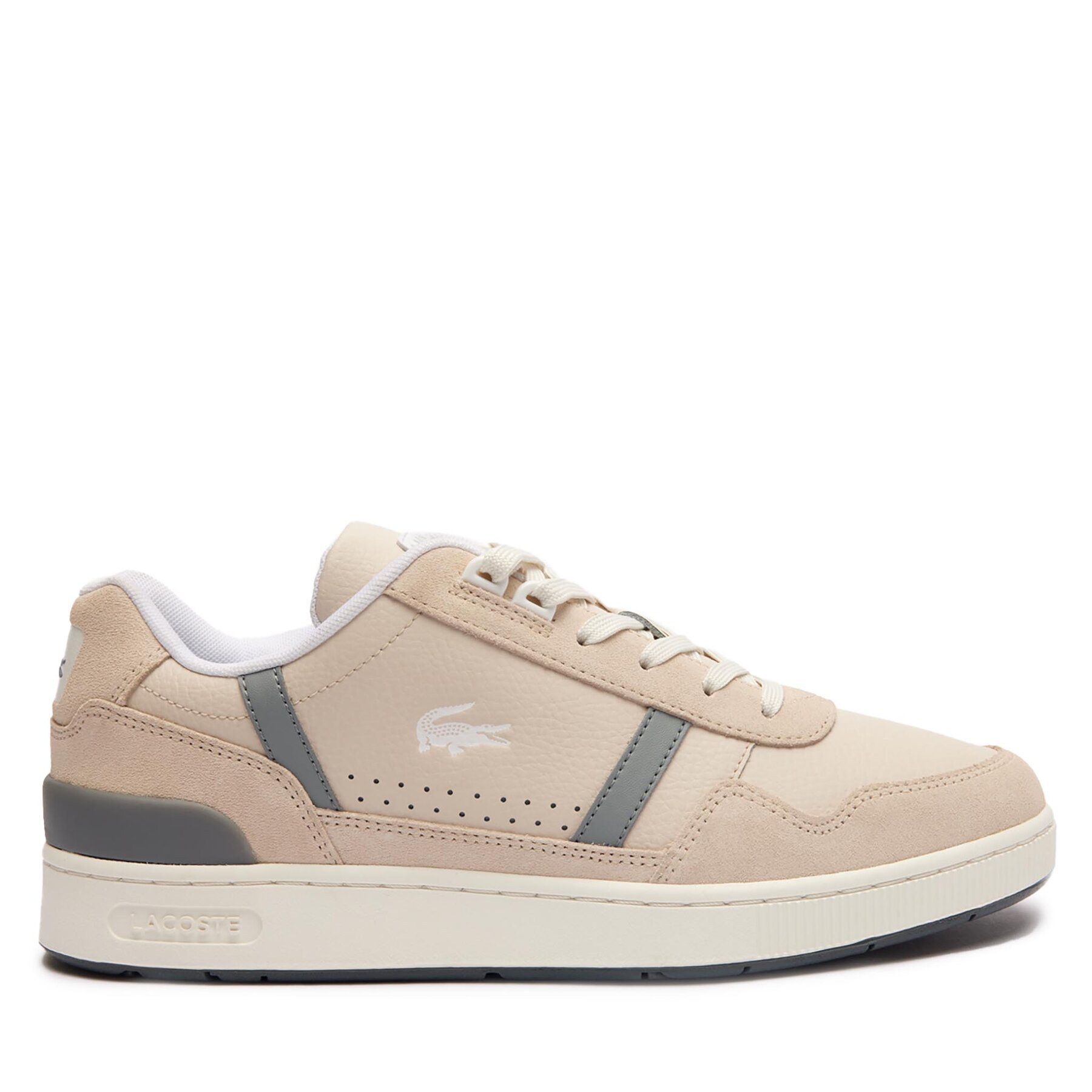 Sneakers Lacoste T-Clip Tonal 747SMA0067 Off Wht/Gry 2B7 von Lacoste