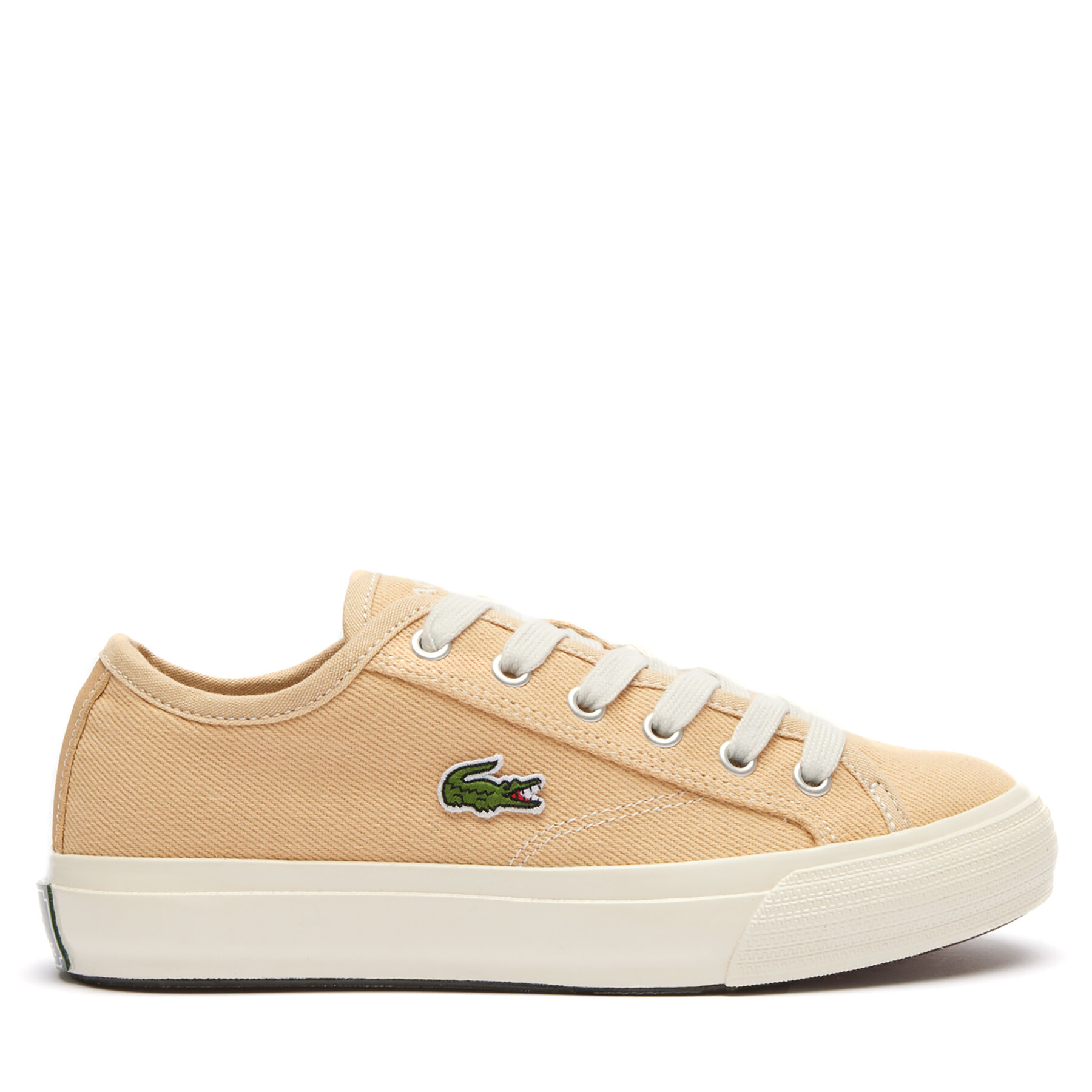 Sneakers aus Stoff Lacoste Backourt 747CFA0006 Lt Brw/Off Wht BW7 von Lacoste