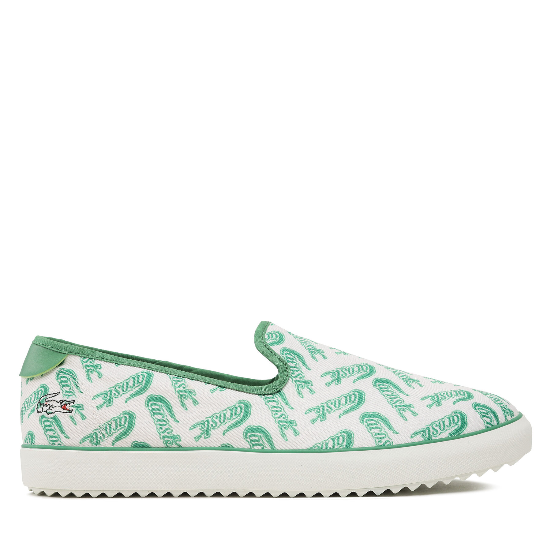 Sneakers aus Stoff Lacoste Canvas Resort 123 2 Cma 745CMA0038WG1 Off Wht/Grn von Lacoste