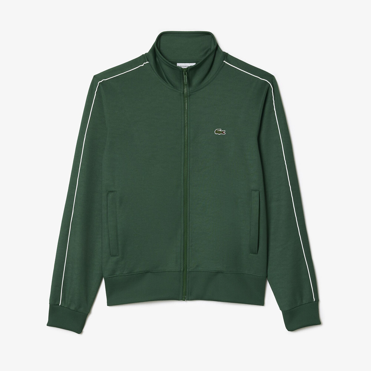 Sweatjacke mit Stehkragen und Reissverschluss von Lacoste