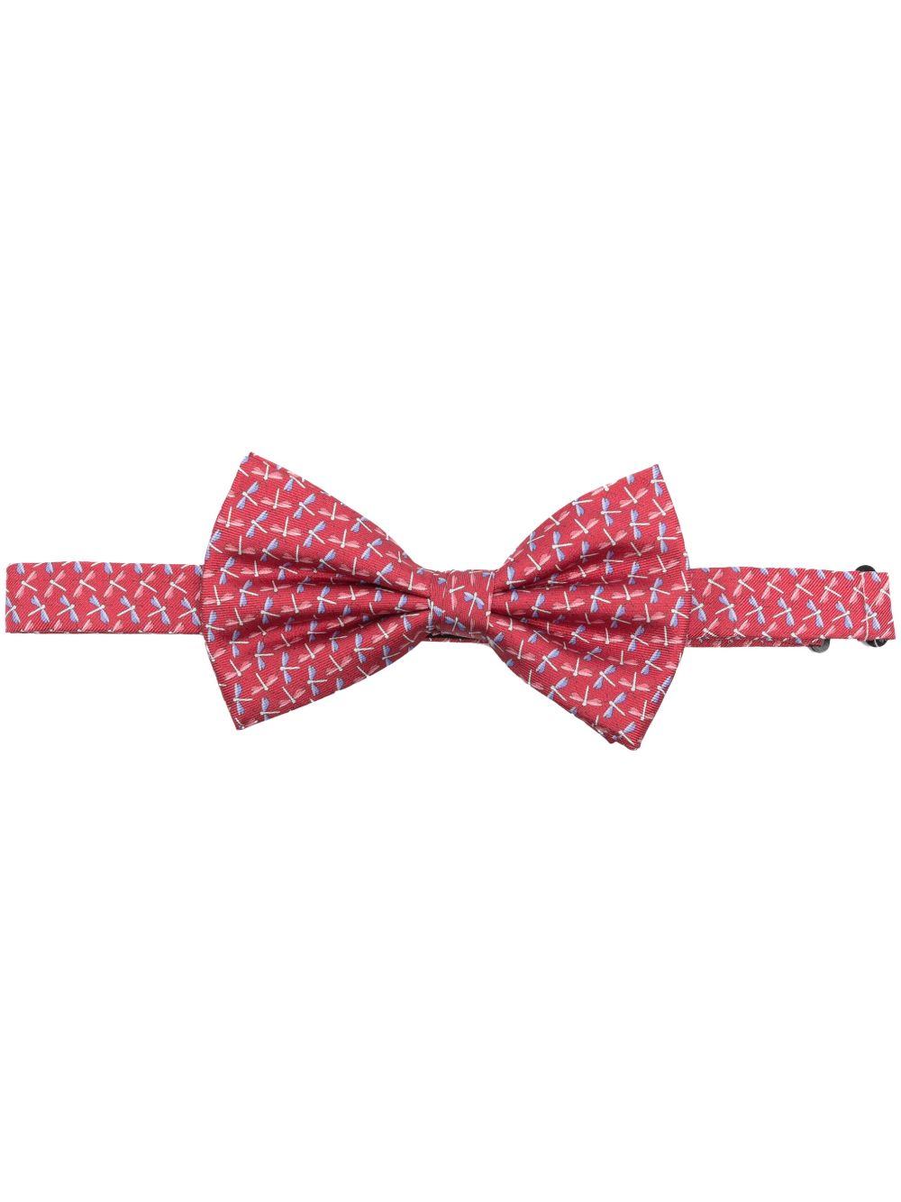 Lady Anne dragon-fly silk bow tie - Red von Lady Anne