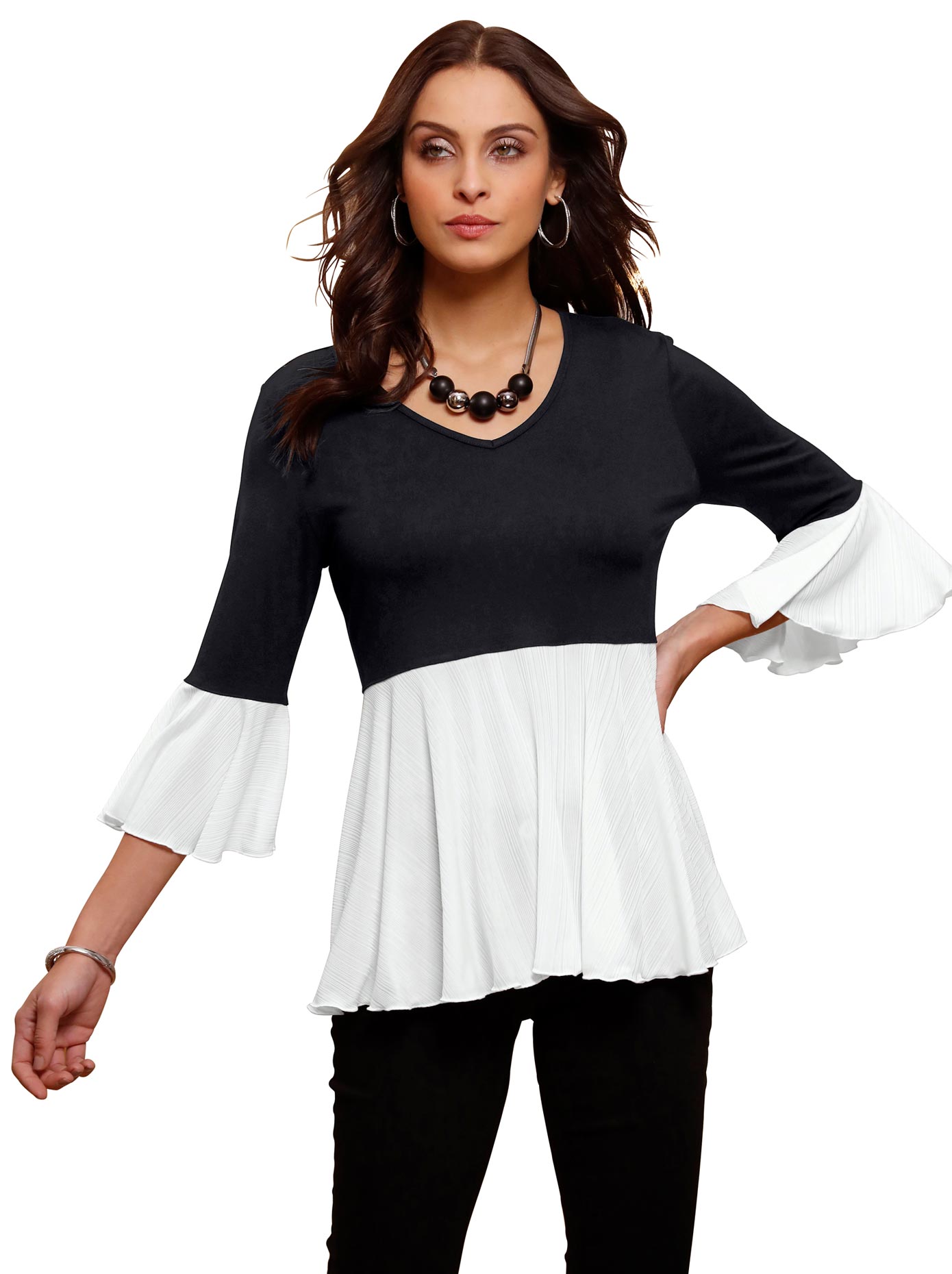 Lady 3/4-Arm-Shirt »Shirt«, (1 tlg.) von Lady