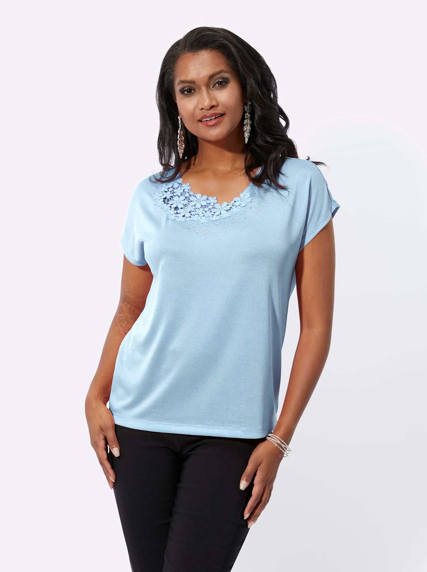 Lady Kurzarmshirt »Kurzarm-Shirt«, (1 tlg.) Lady Kurzarmshirt »Kurzarm-Shirt«, (1 tlg.) von Lady