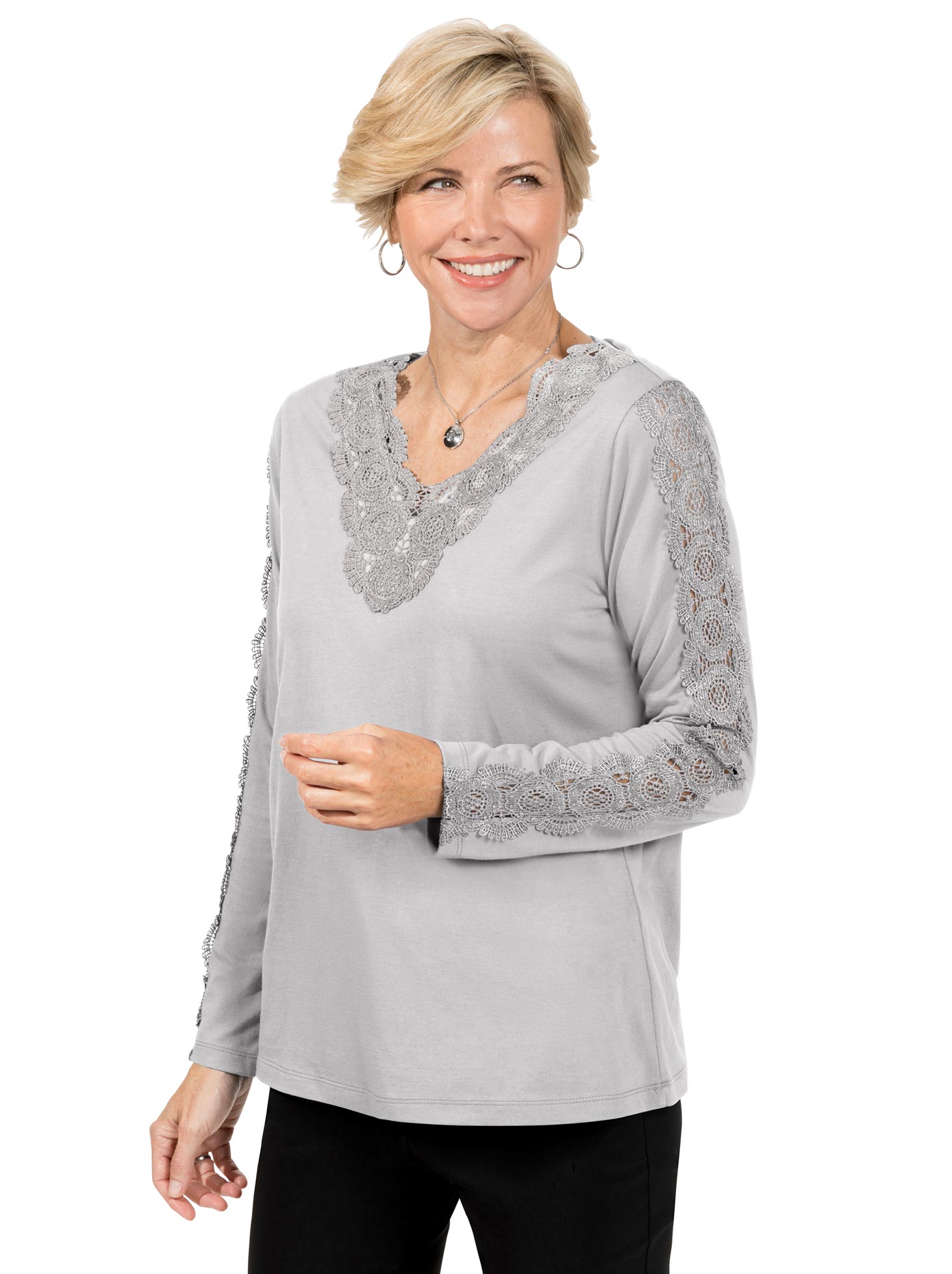 Lady Spitzenshirt »Shirt«, (1 tlg.) von Lady