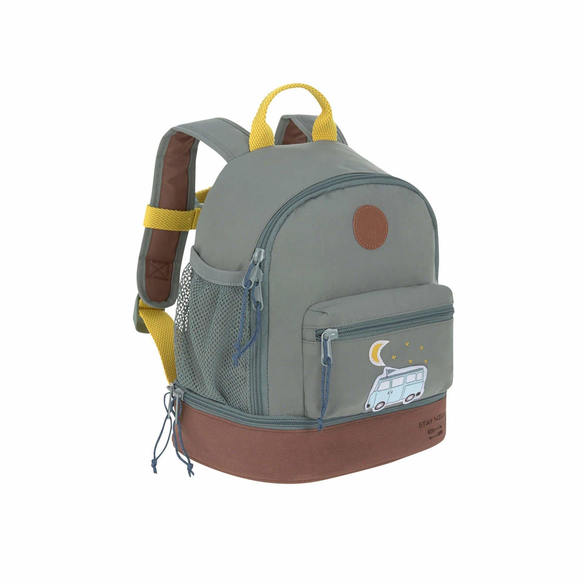 LÄSSIG Kleinkinder Rucksack Adventure Bus Mädchen Grün ONE SIZE von Lässig