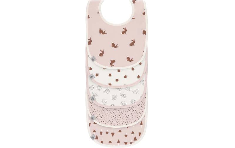 LÄSSIG Lätzchen »Little Forest Rabbit 5er Set 45441 x 45433 cm«, (-5x Latzchen) von Lässig