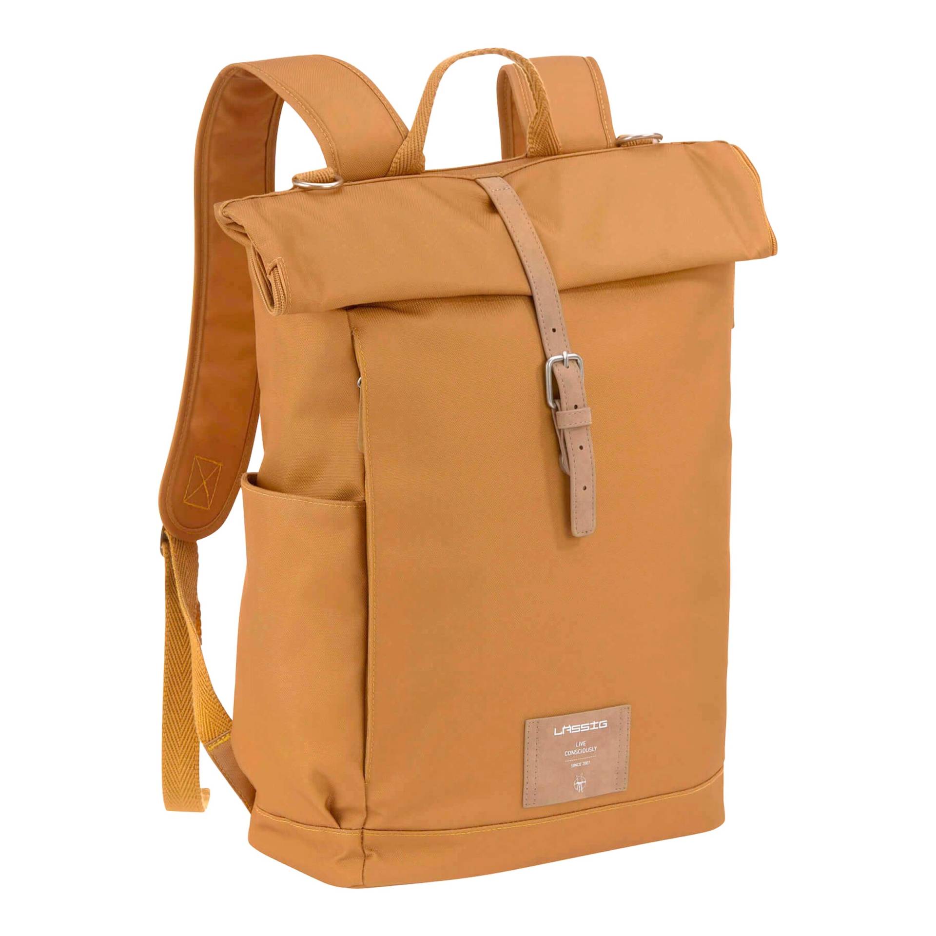 Wickelrucksack Rolltop aus recyceltem Polyester von Lässig