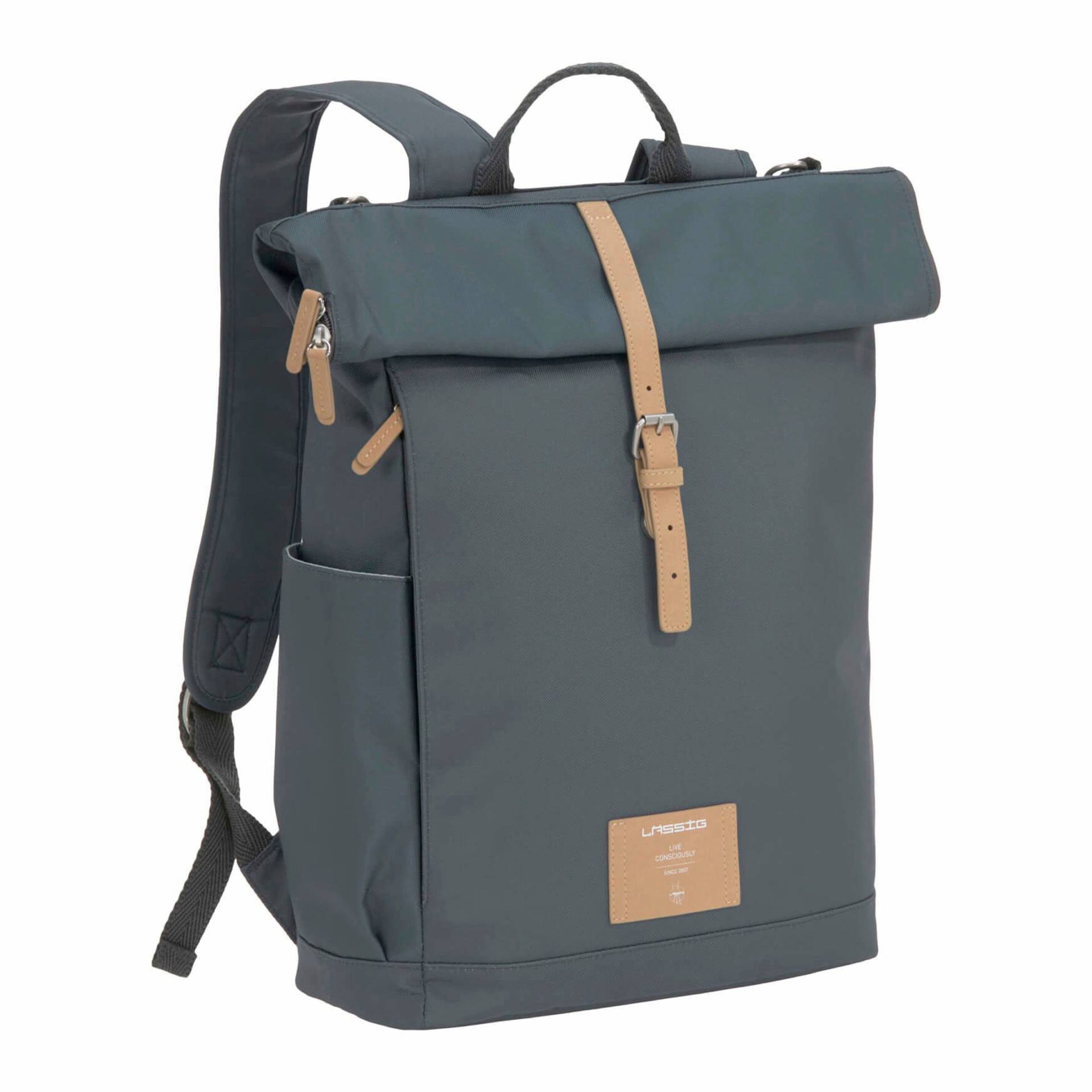 Wickelrucksack Rolltop aus recyceltem Polyester von Lässig