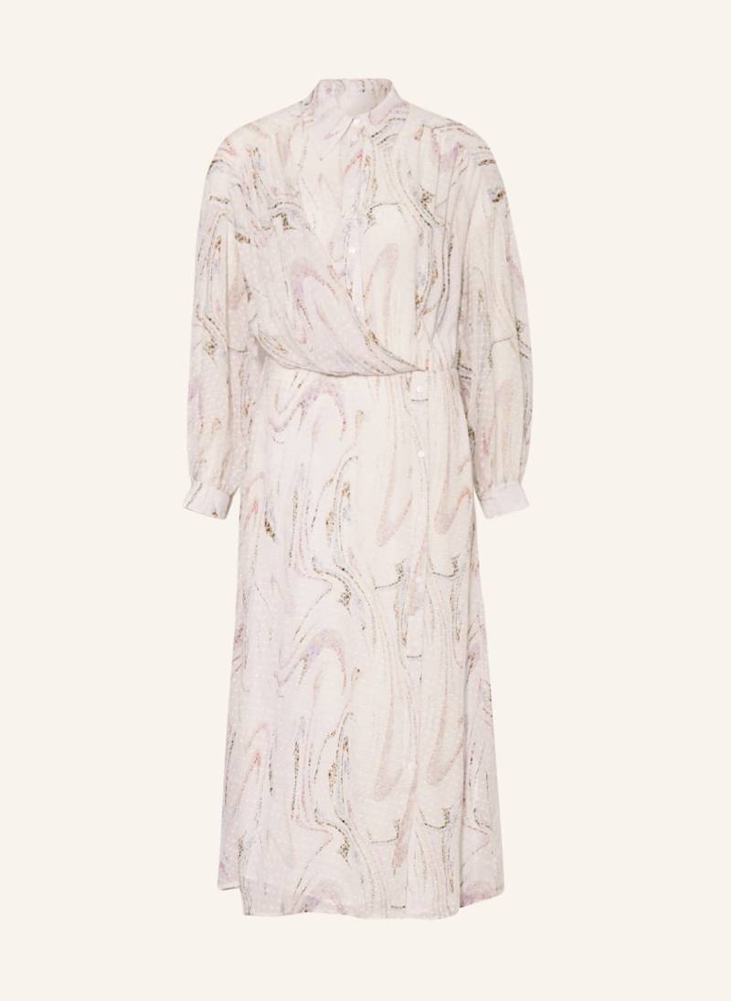 Lala Berlin Hemdblusenkleid Dijan Aus Seide weiss von Lala Berlin