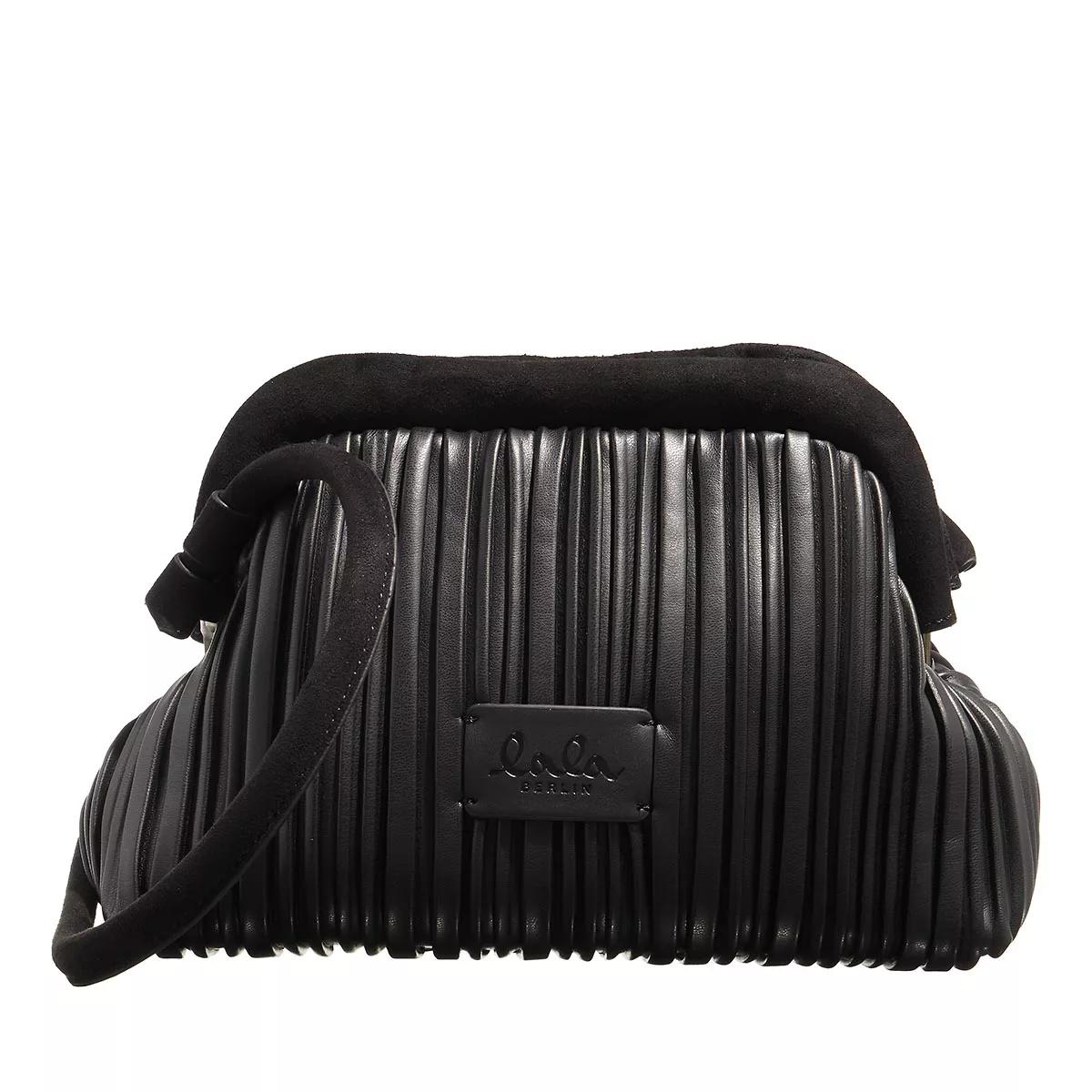 Lala Berlin Umhängetasche - Crossbody Clutch Maude - Gr. unisize - in Schwarz - für Damen von Lala Berlin