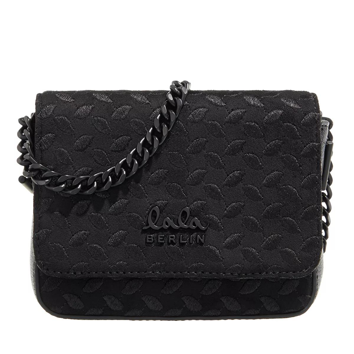 Lala Berlin Umhängetasche - Micro Crossbody Maite - Gr. unisize - in Schwarz - für Damen von Lala Berlin