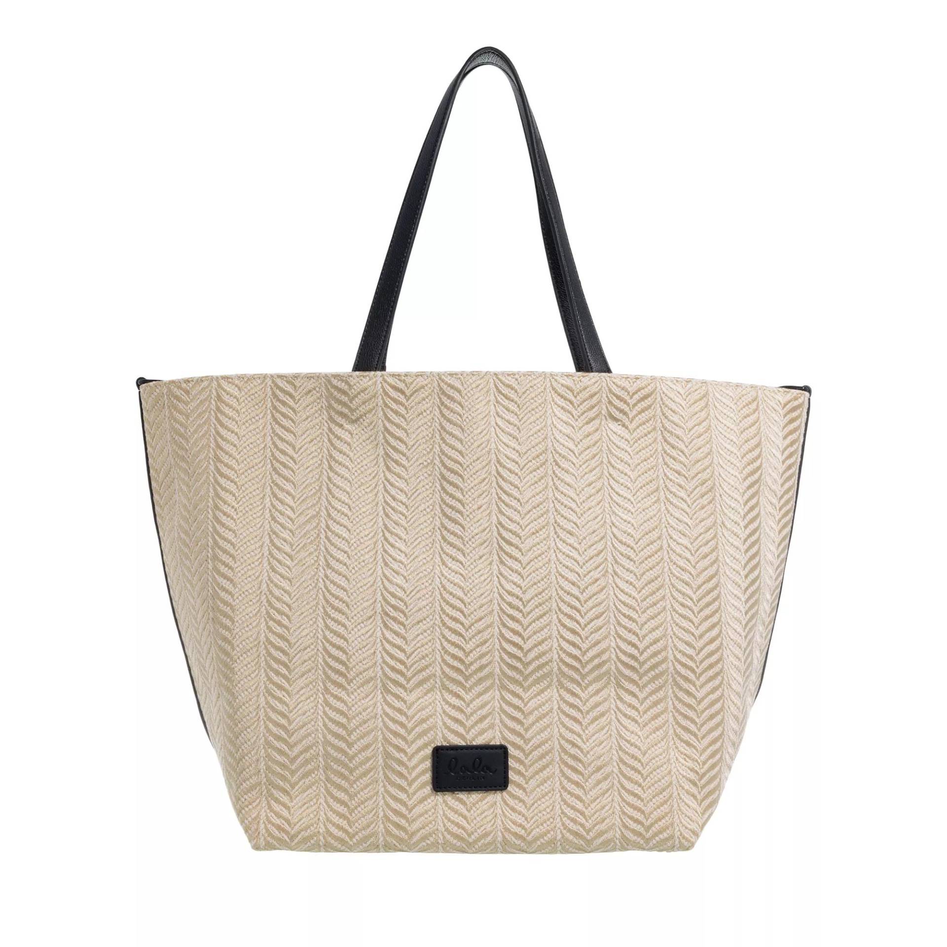 Lala Berlin Umhängetasche - Shopper Monna - Gr. unisize - in Creme - für Damen von Lala Berlin