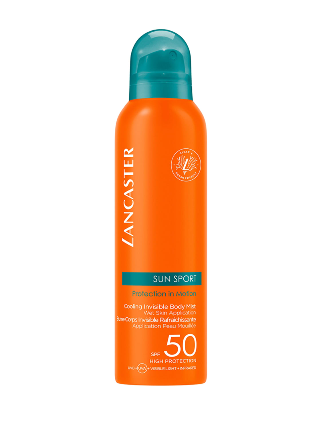 Lancaster Sun Sport Cooling Invisible Body Mist SPF 50 200 ml Lancaster Sun Sport Cooling Invisible Body Mist SPF 50 200 ml von Lancaster