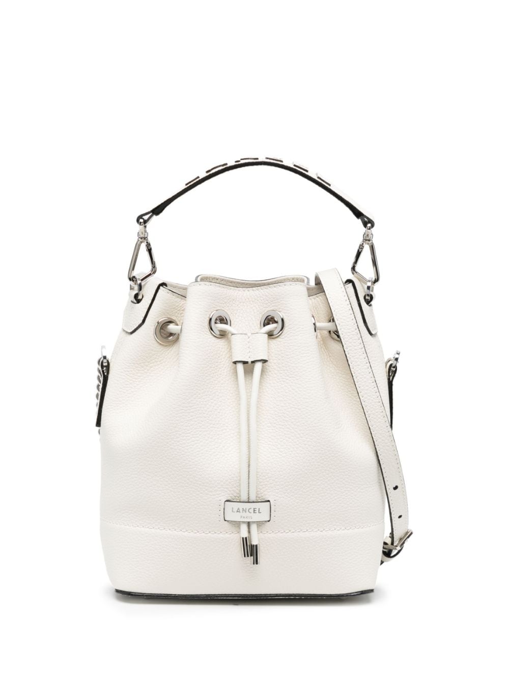 Lancel Ninon bucket bag - White von Lancel