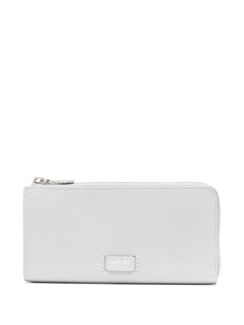 Lancel Ninon leather zipped wallet - White von Lancel