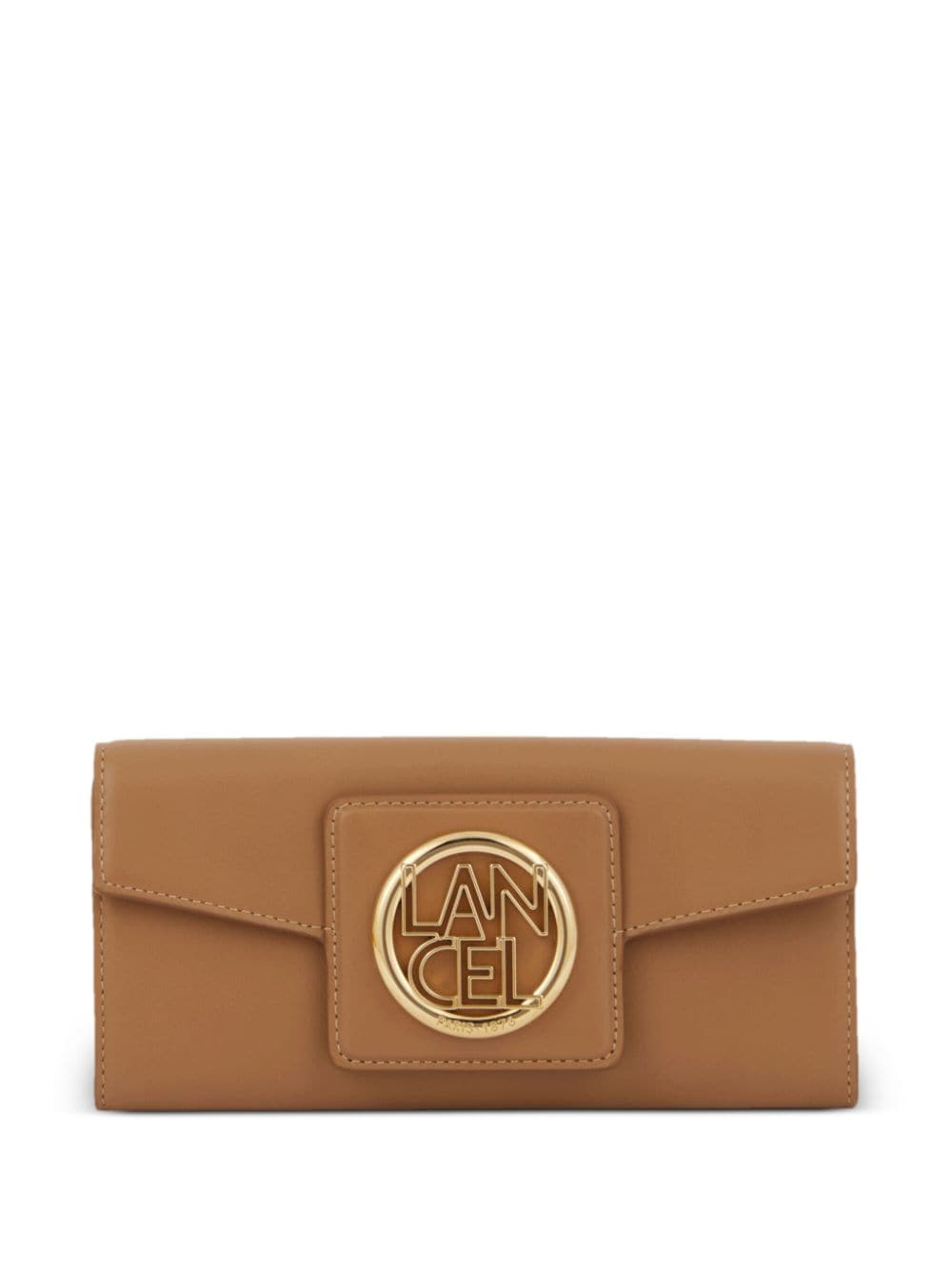 Lancel Roxanne leather flap wallet - Brown von Lancel