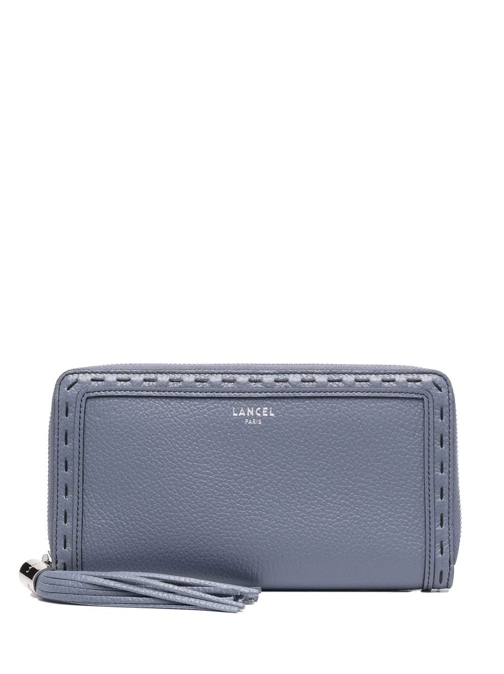 Lancel leather top-zip purse - Blue von Lancel