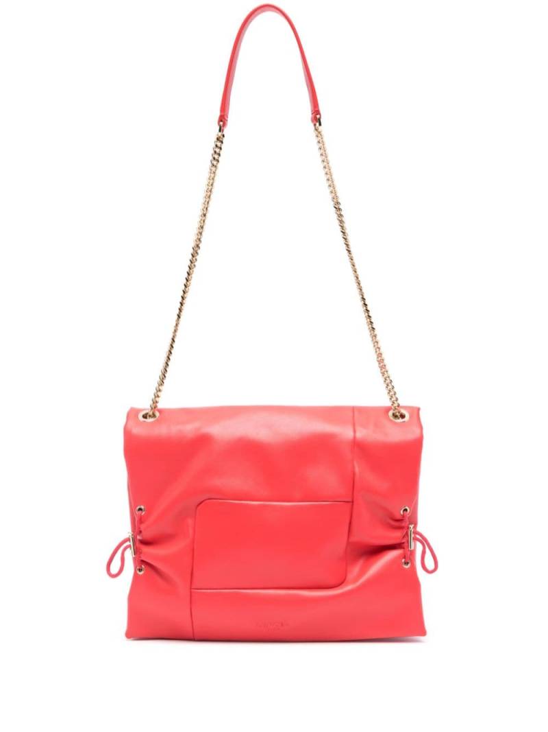 Lancel medium Billie leather bag - Red von Lancel