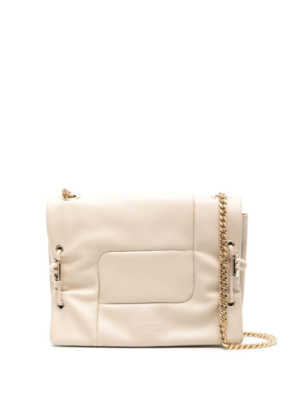 Lancel small Billie leather crossbody bag - Neutrals von Lancel