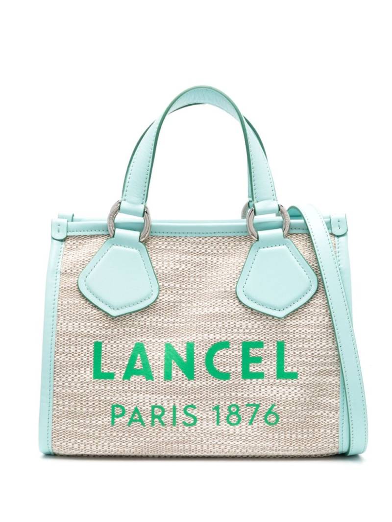 Lancel small Summer canvas tote bag - Neutrals von Lancel