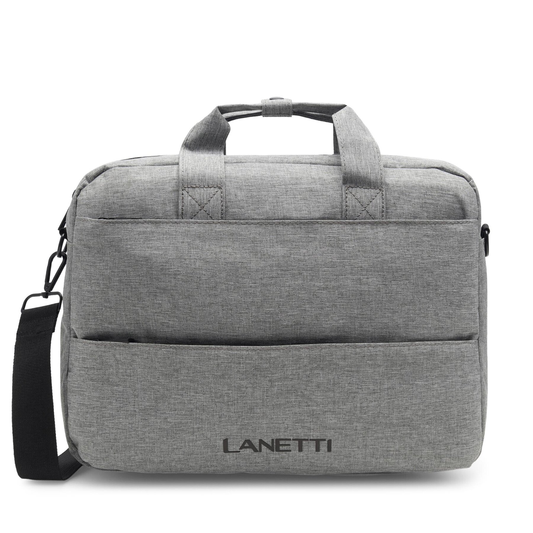Laptoptasche Lanetti LAN-K-011-04L Grau von Lanetti