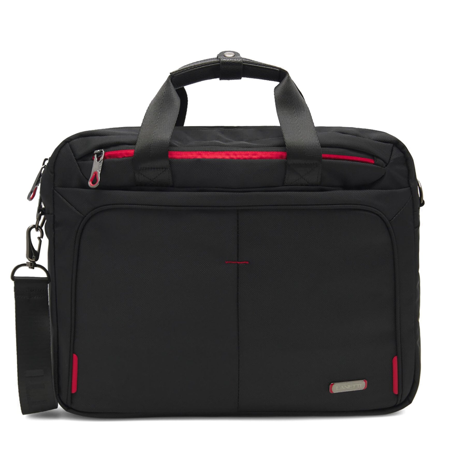 Laptoptasche Lanetti LAN-R-017-05 Schwarz von Lanetti