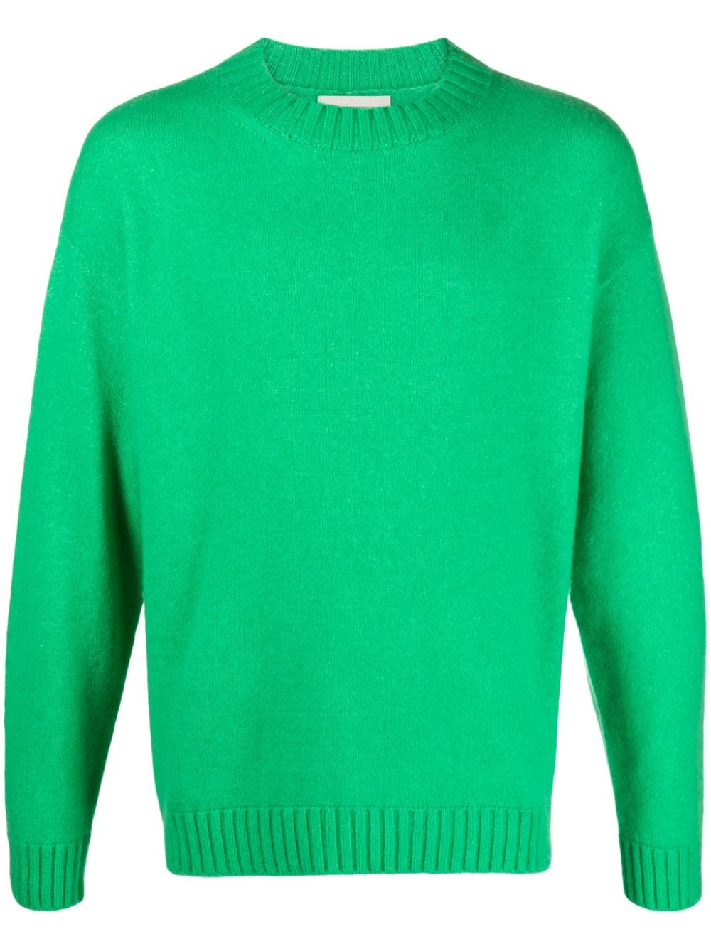 Laneus crew-neck cashmere-blend jumper - Green von Laneus