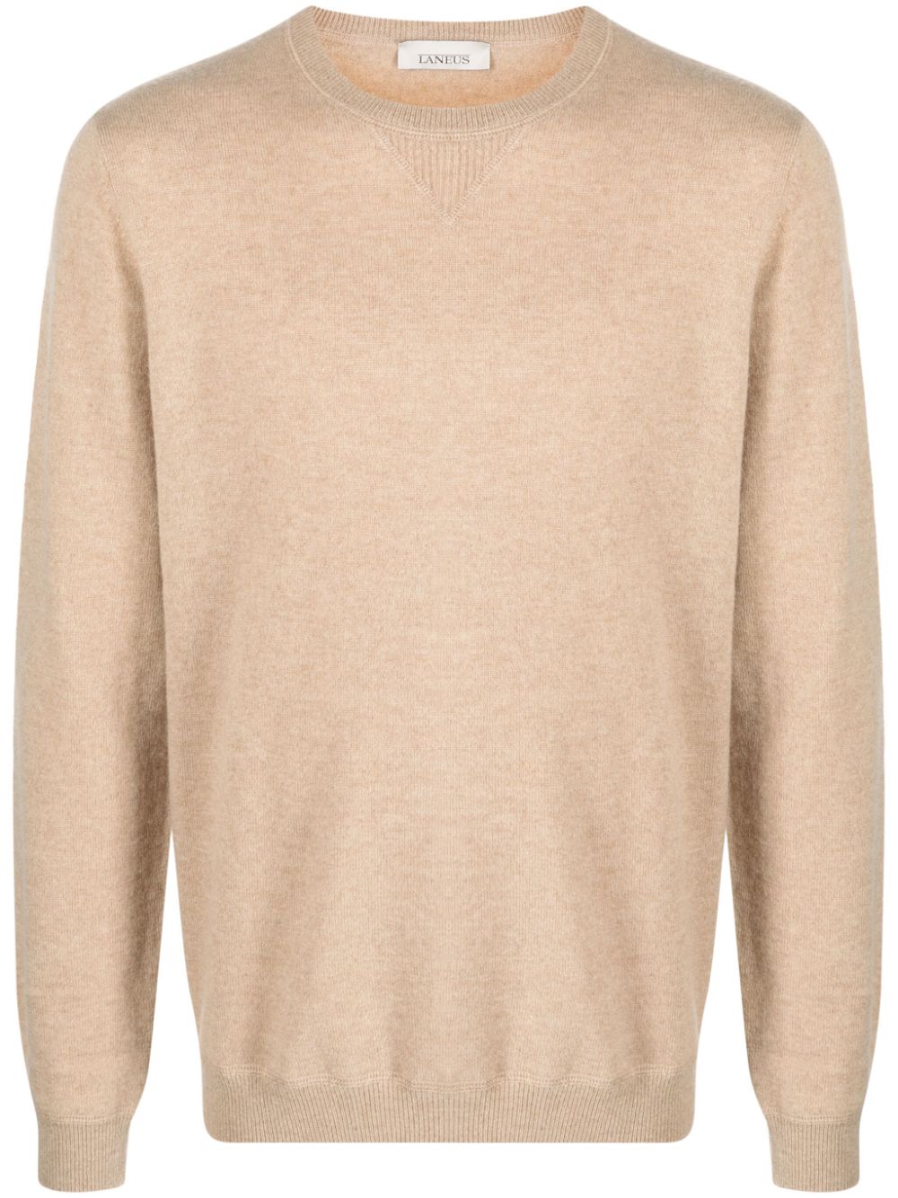 Laneus fine-knit cashmere jumper - Neutrals von Laneus