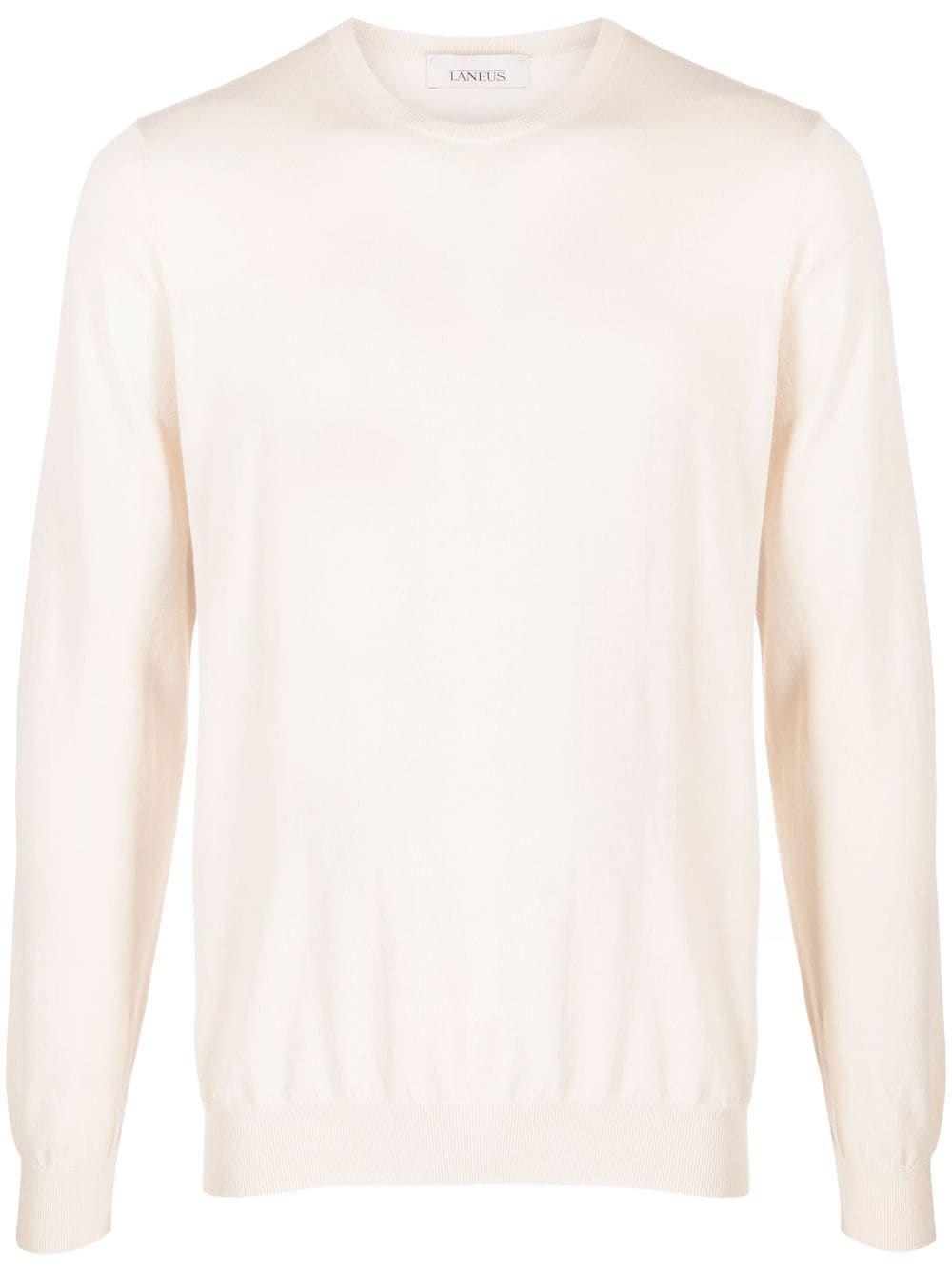 Laneus long-sleeve fine-knit jumper - Neutrals von Laneus