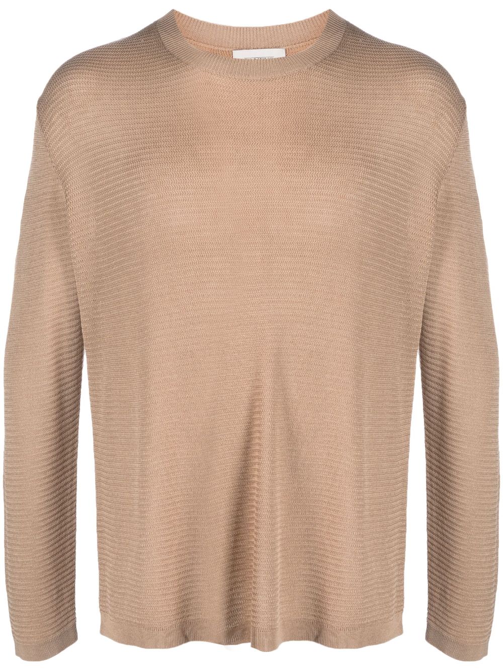 Laneus long-sleeve knit sweater - Neutrals von Laneus