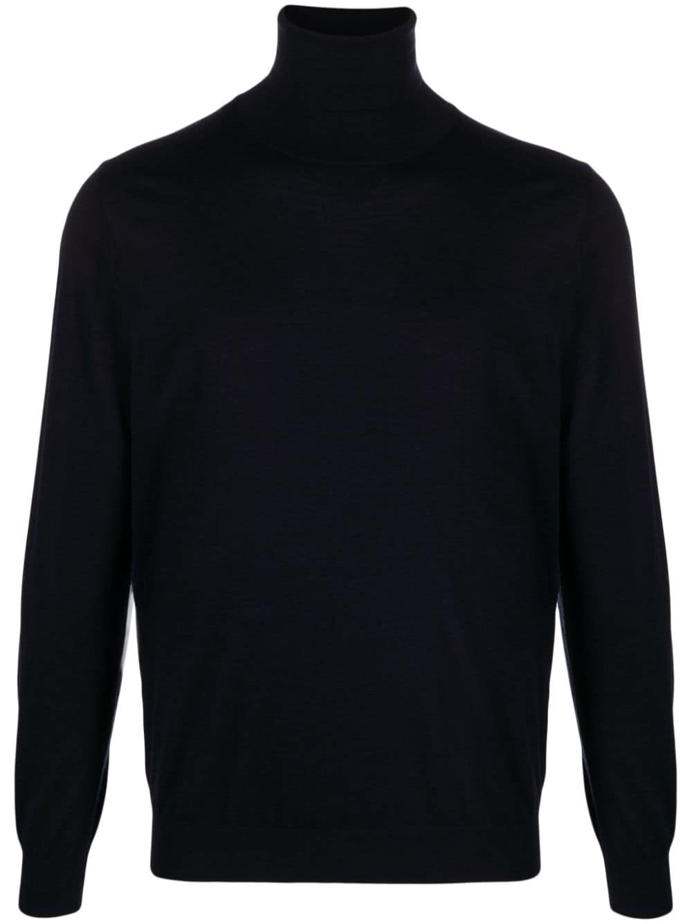 Laneus roll-neck fine-knit jumper - Blue von Laneus