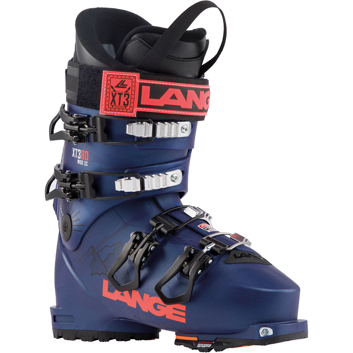 Lange Kinder XT3 80 Wide SC GW Freerideskischuhe von Lange