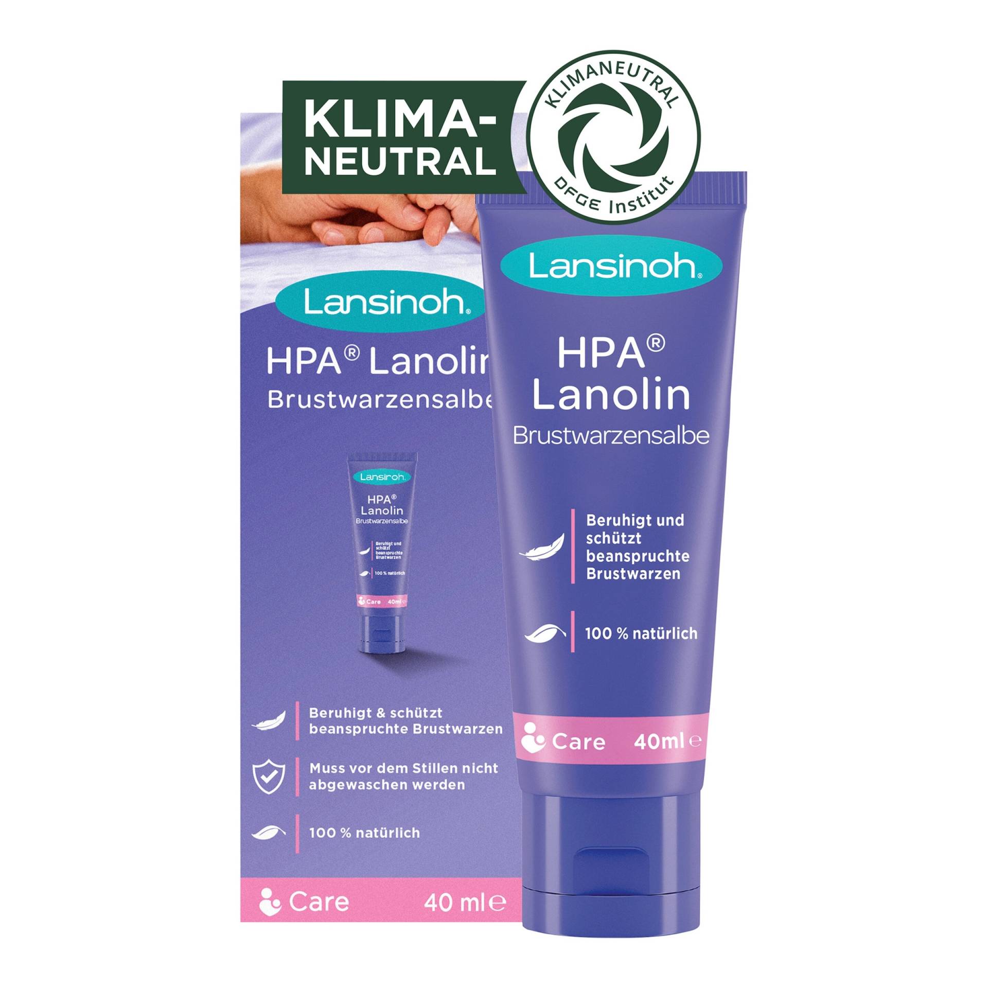 Brustwarzencreme HPA Lanolin 40 ml Brustwarzencreme HPA Lanolin 40 ml von Lansinoh