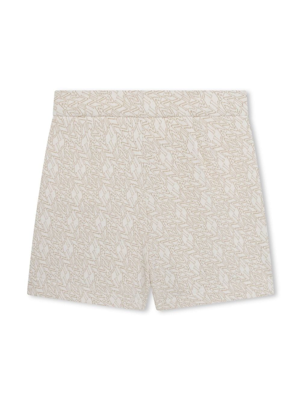 Lanvin Enfant logo-print shorts skirt - Neutrals von Lanvin Enfant