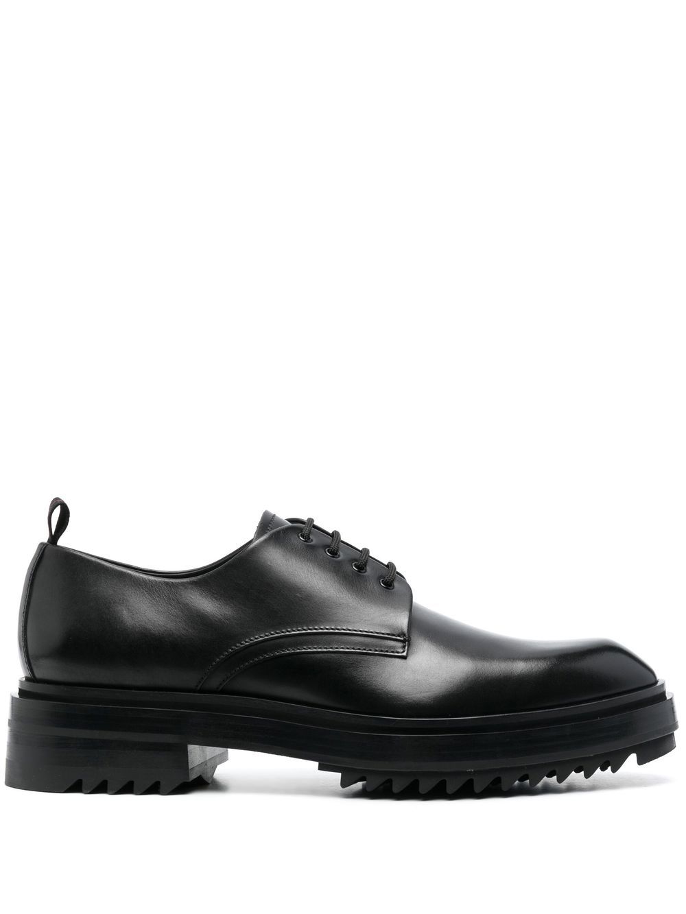 Lanvin Alto leather derby shoes - Black von Lanvin