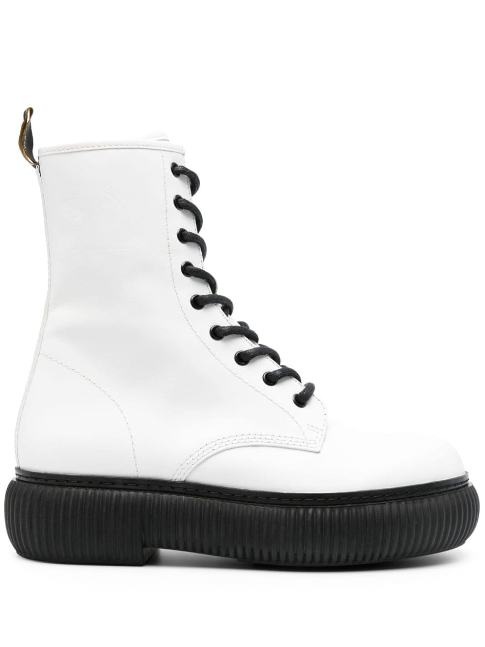 Lanvin Arpege leather boots - White von Lanvin