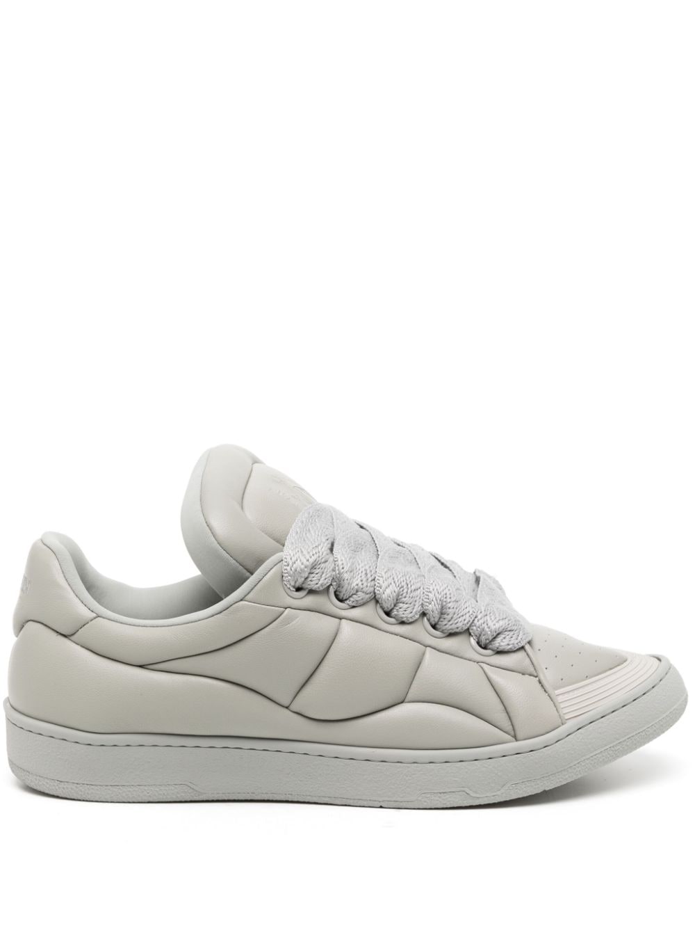 Lanvin Curb XL leather sneakers - Grey von Lanvin