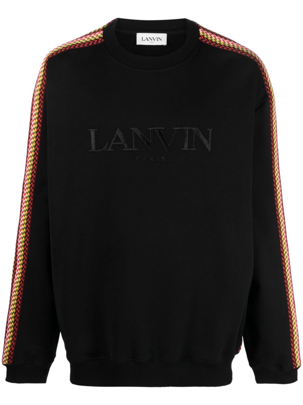 Lanvin Curb lace-embellished T-shirt - Black von Lanvin