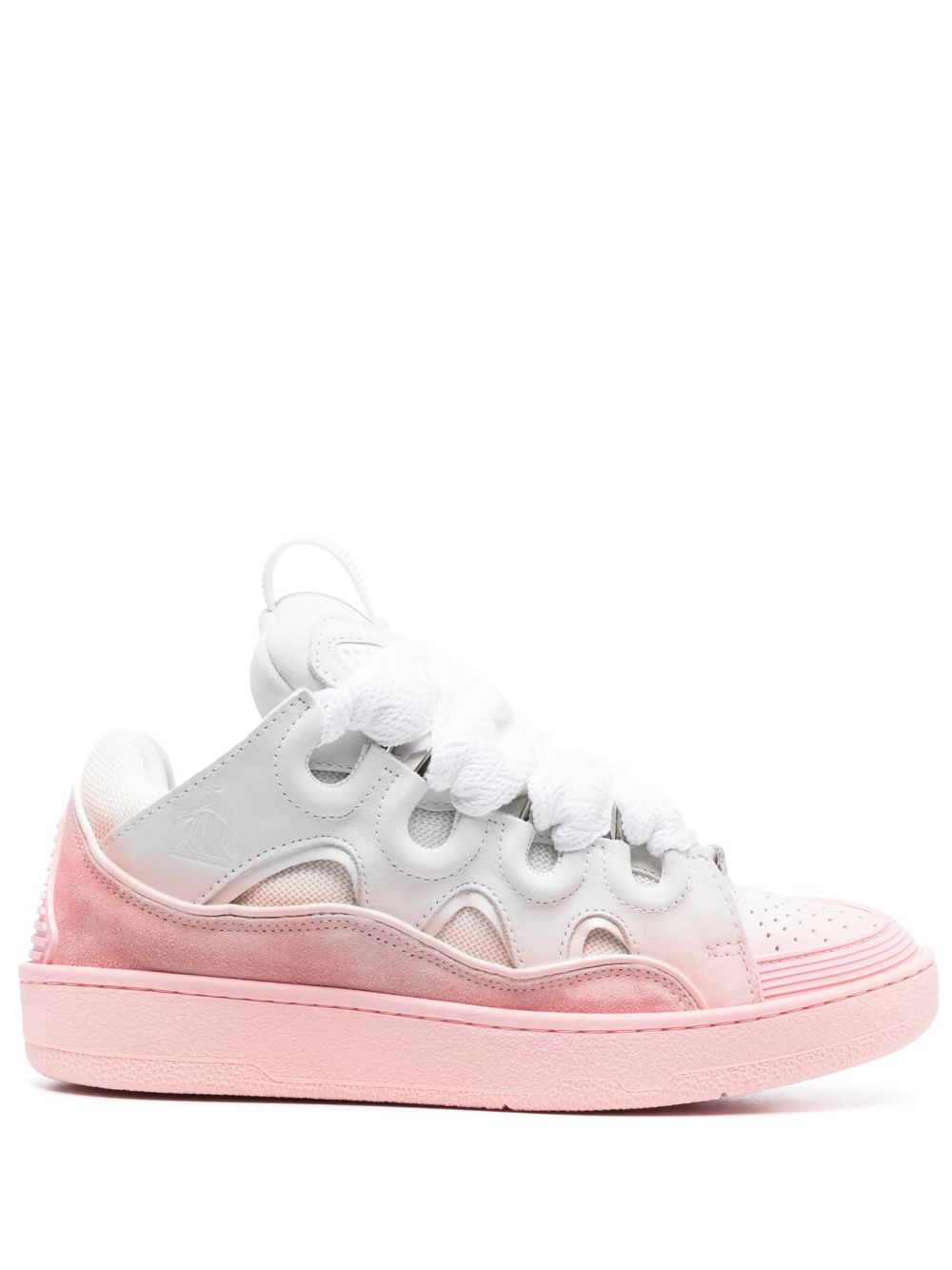 Lanvin Curb lace-up sneakers - Pink von Lanvin