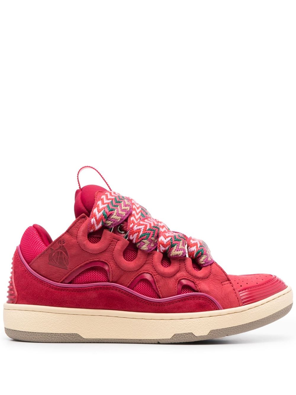 Lanvin Curb lace-up sneakers - Pink von Lanvin