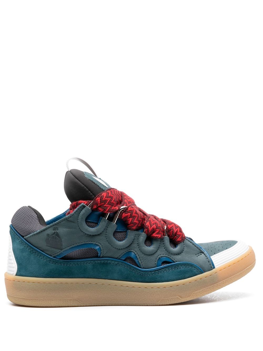 Lanvin Curb low-top chunky sneakers - Blue von Lanvin