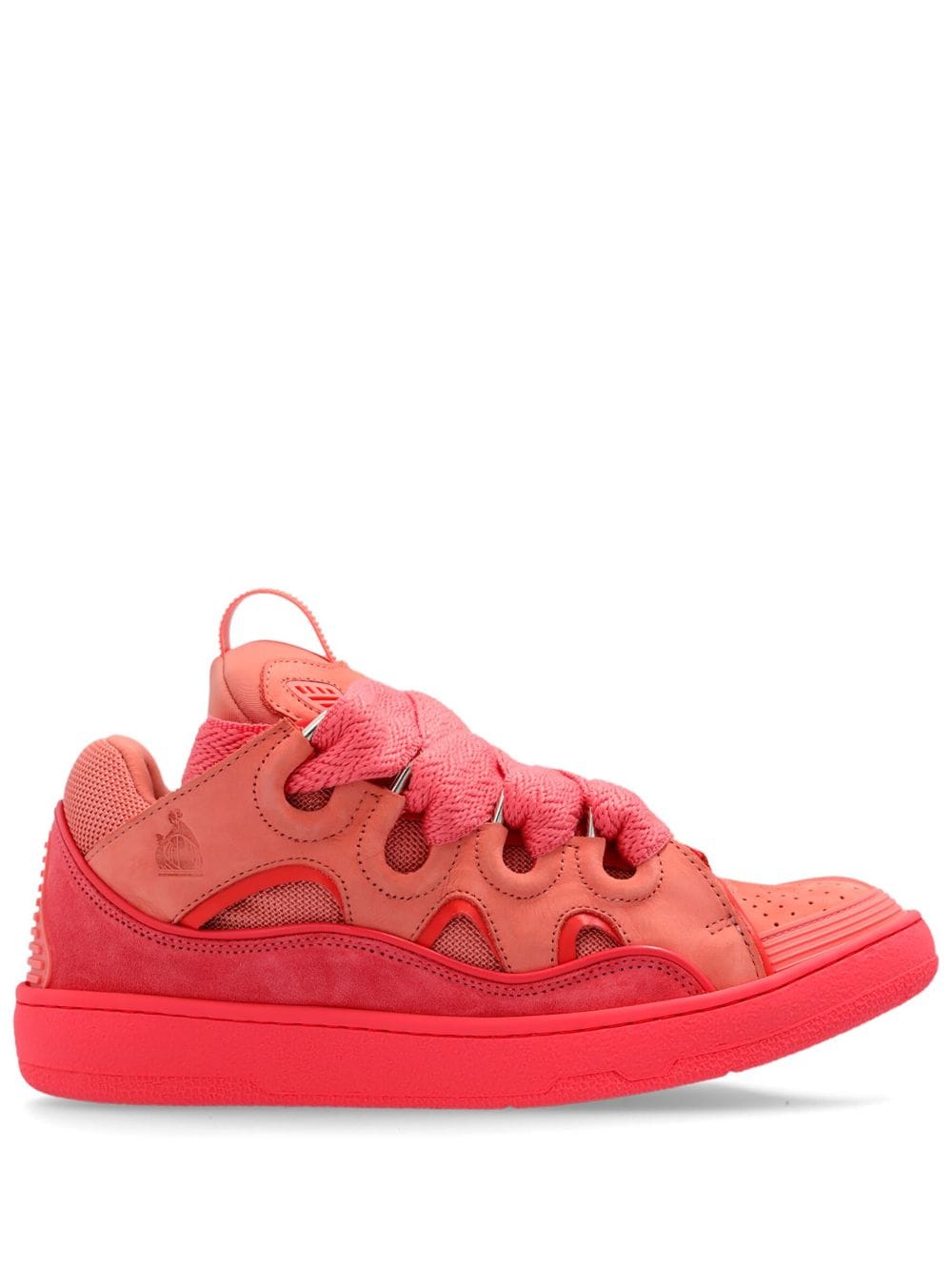 Lanvin Curb panelled sneakers - Pink von Lanvin