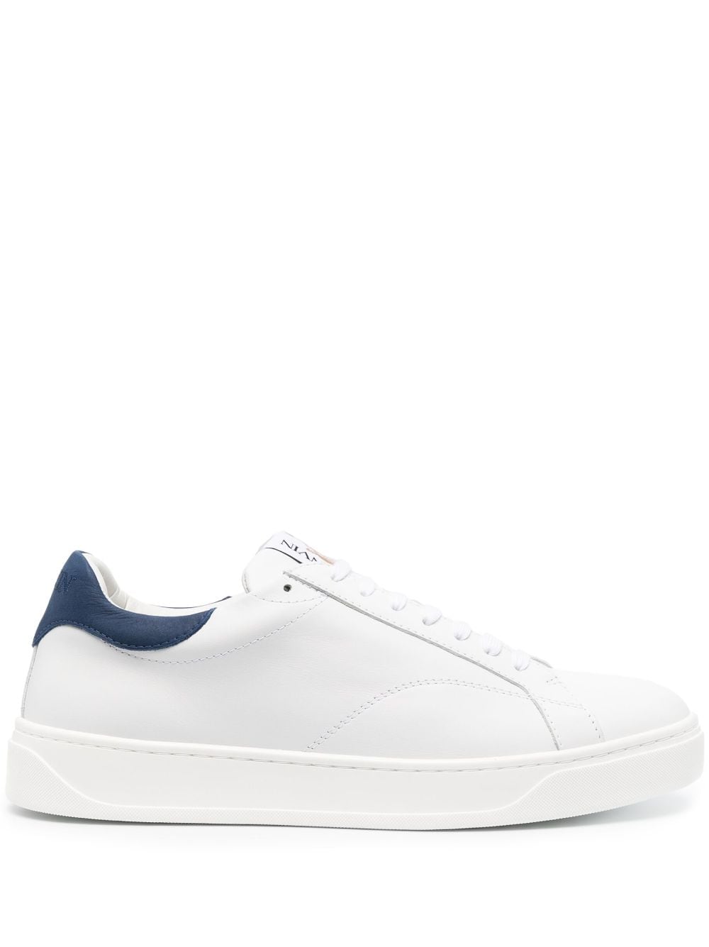 Lanvin DDB0 low-top leather sneakers - White von Lanvin