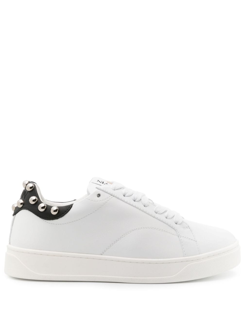 Lanvin DDBO studded leather sneakers - White von Lanvin