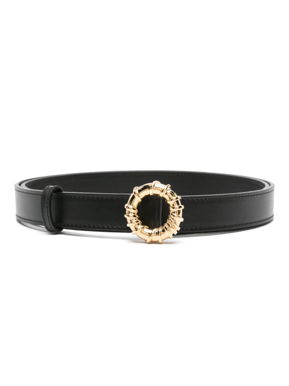 Lanvin Mélodie leather belt - Black von Lanvin