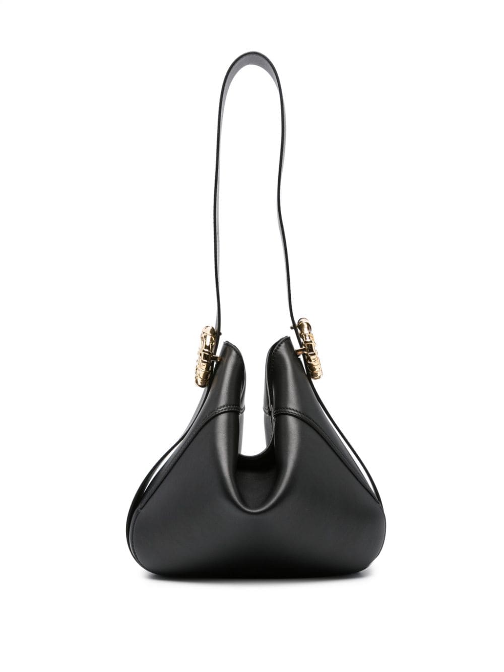 Lanvin Melodie leather shoulder bag - Black von Lanvin