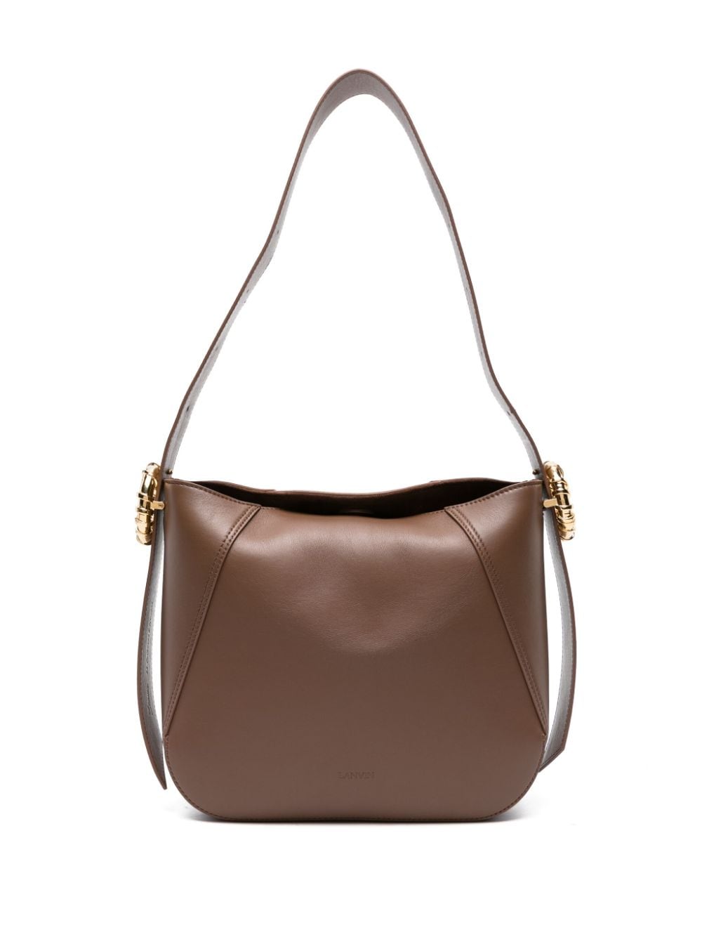 Lanvin Melodie leather shoulder bag - Brown von Lanvin