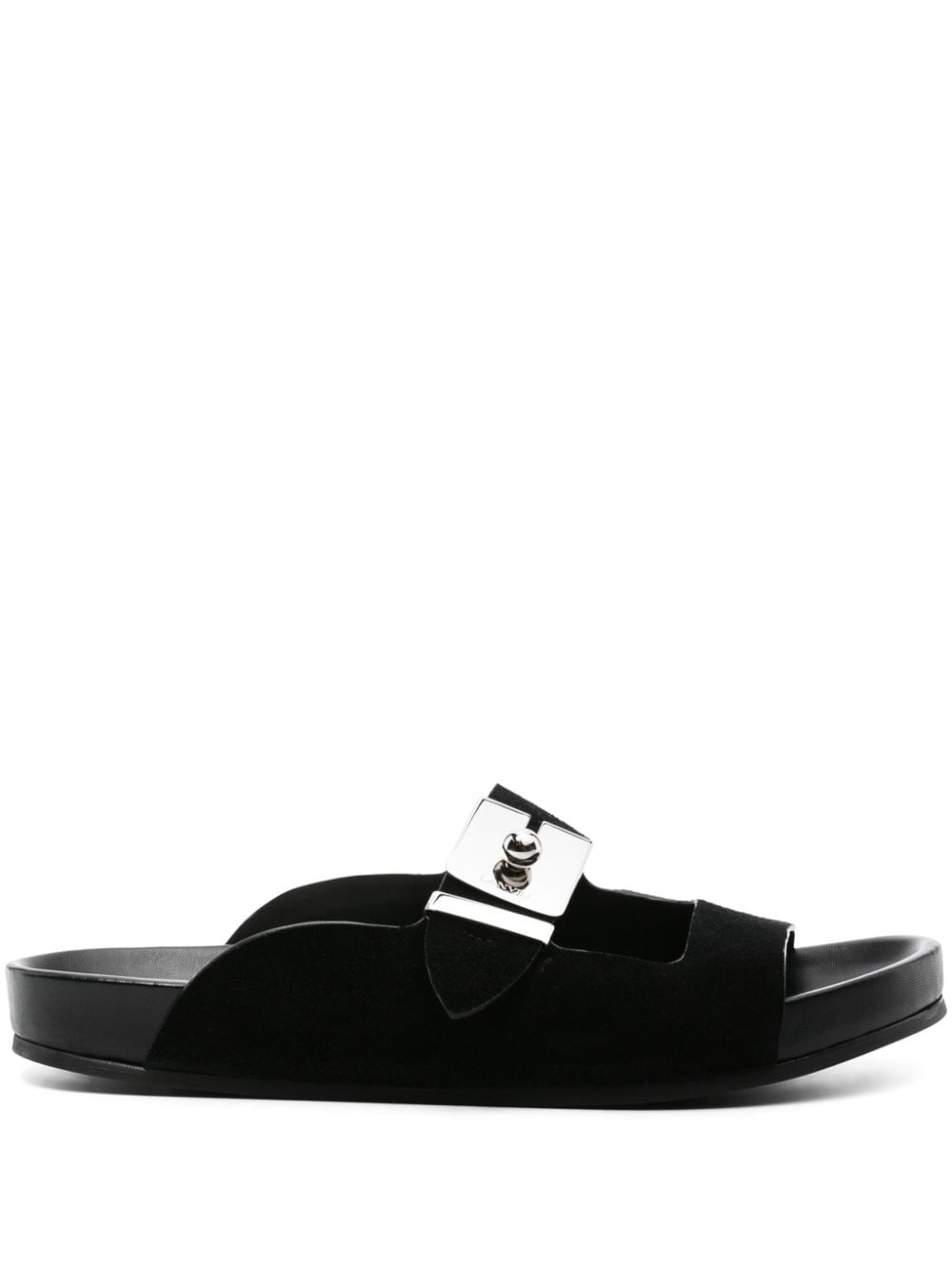 Lanvin Tinkle suede sandals - Black von Lanvin