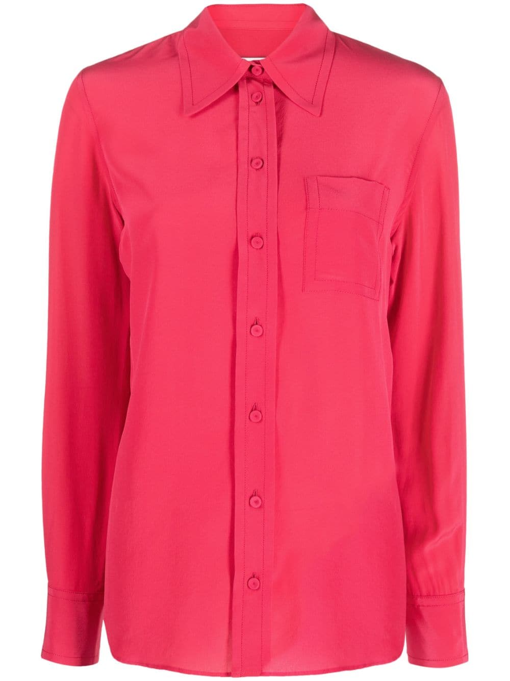 Lanvin button-down silk shirt - Pink von Lanvin