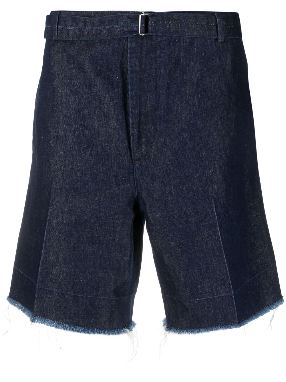 Lanvin frayed denim shorts - Blue von Lanvin